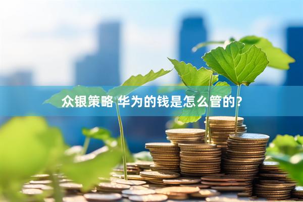 众银策略 华为的钱是怎么管的？